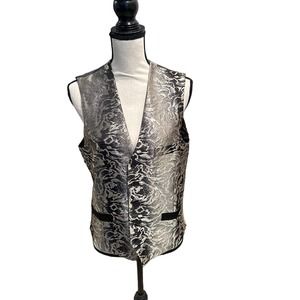 Women’s I.N.C. Damask Vest  Size Small